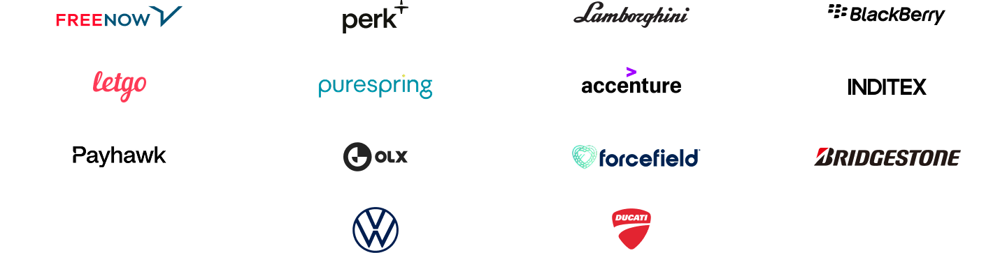 Logos of companies where Workfully recruiters place talent