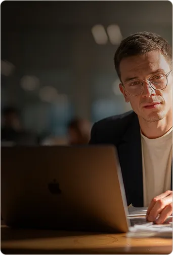 Roboyo customer story — professionals collaborating