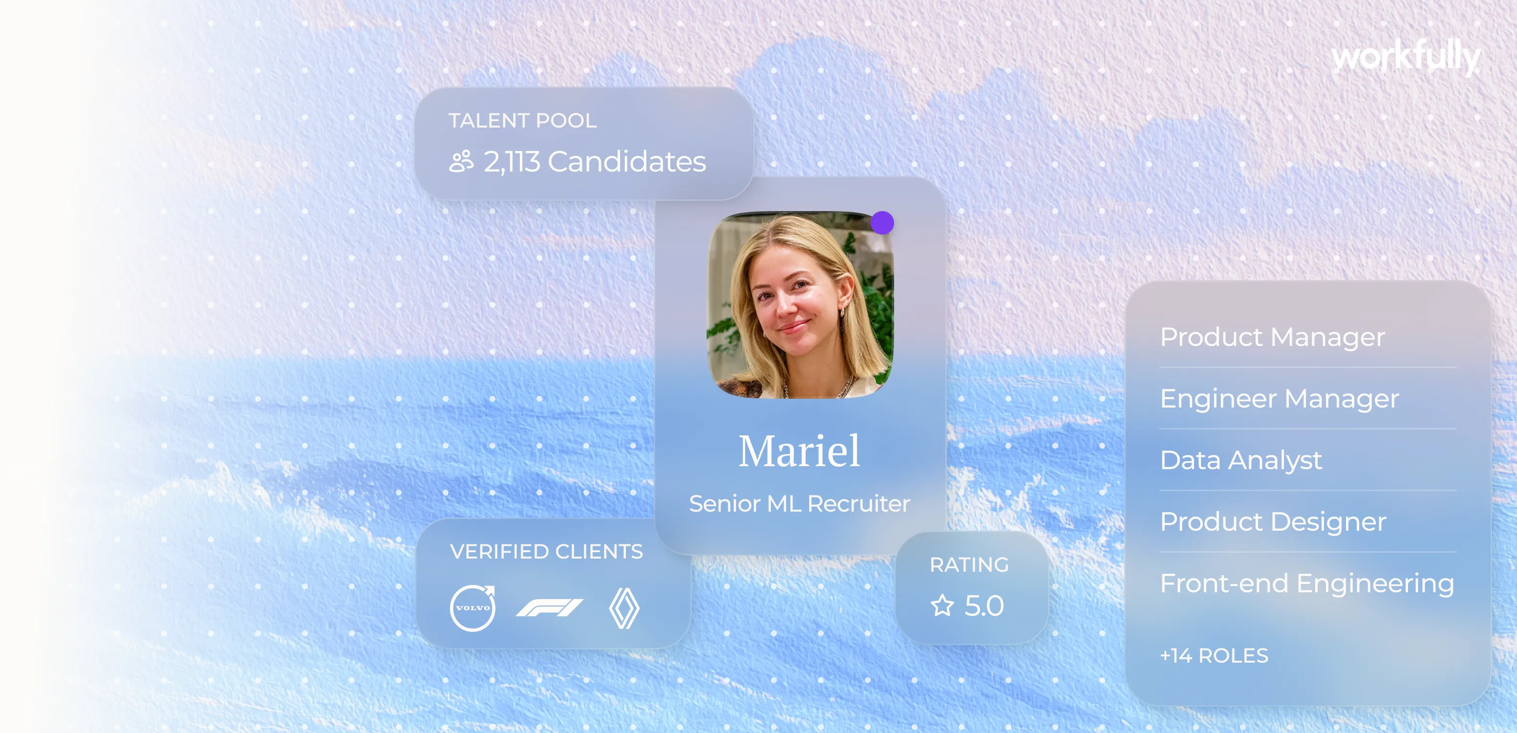 Professionals collaborating in a bright modern office meeting